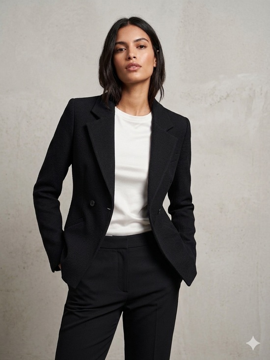 Zara Jackets & Blazers - Zara Structured Blazer – Black, Size Small, NWT